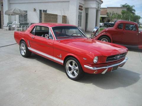 1965 Ford Mustang for sale at HIGH-LINE MOTOR SPORTS in Brea CA