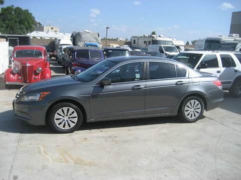 2012 Honda Accord for sale at HIGH-LINE MOTOR SPORTS in Brea CA