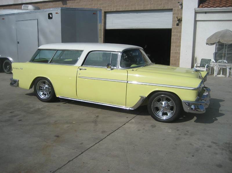 1955 Chevrolet Nomad for sale at HIGH-LINE MOTOR SPORTS in Brea CA