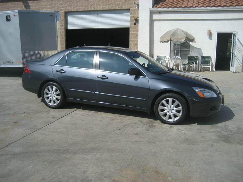 2007 Honda Accord for sale at HIGH-LINE MOTOR SPORTS in Brea CA