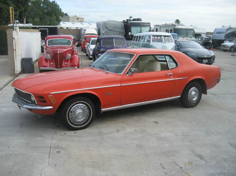 1970 Ford Mustang for sale at HIGH-LINE MOTOR SPORTS in Brea CA