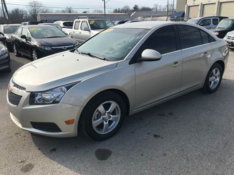 2014 Chevrolet Cruze for sale at Unique Auto Group in Indianapolis IN