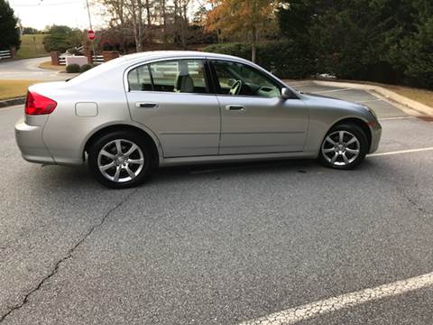2005 Infiniti G35 for sale at Paramount Autosport in Kennesaw GA