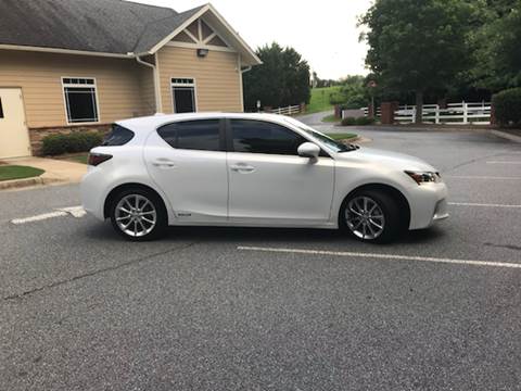 2011 Lexus CT 200h for sale at Paramount Autosport in Kennesaw GA