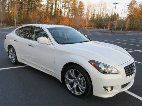 2012 Infiniti M37 for sale at Paramount Autosport in Kennesaw GA