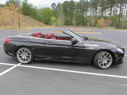 2012 BMW 6 Series for sale at Paramount Autosport in Kennesaw GA