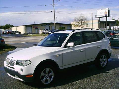 2008 BMW X3 for sale at N & G CAR SERVICES INC in Winter Park FL