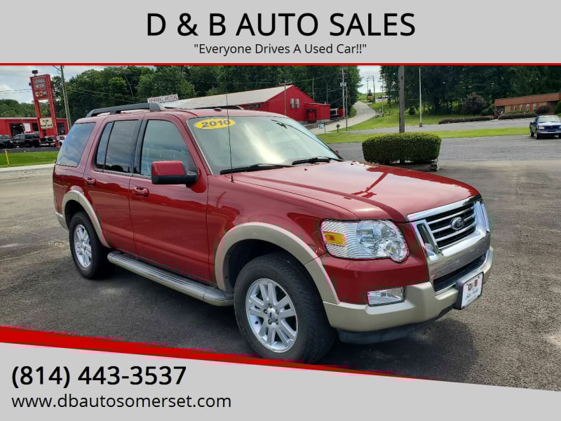 D & B AUTO SALES Car Dealer in Somerset, PA