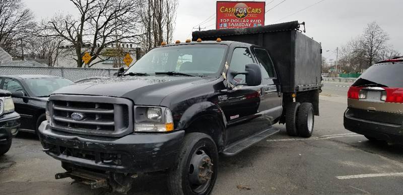 2004 Ford F450 Crew Cab-Dump Truck for sale at Cash For Cars Long Island - Wholesale Used Cars in Lindenhurst NY