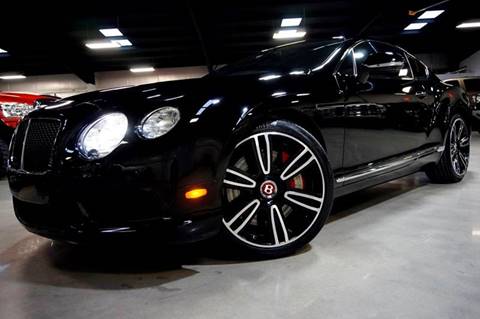 2014 Bentley Continental GT V8 for sale at Diesel Of Houston in Houston TX