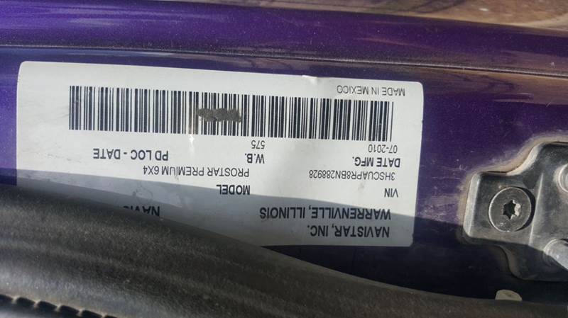 2011 International ProStar