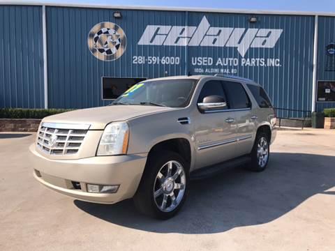 2007 Cadillac Escalade for sale at CELAYA AUTO SALES INC in Houston TX