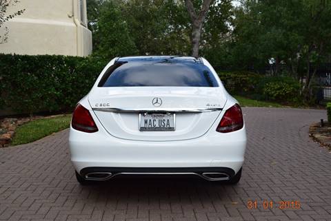 2015 Mercedes-Benz C-Class for sale at MyAutoConnectionUSA.com in Houston TX