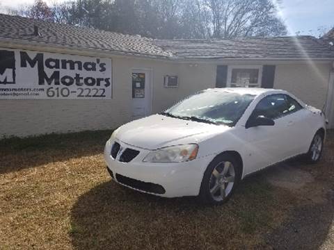 2007 Pontiac G6 for sale at Mama's Motors in Pickens SC