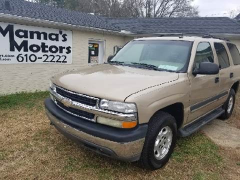 2005 Chevrolet Tahoe for sale at Mama's Motors in Pickens SC