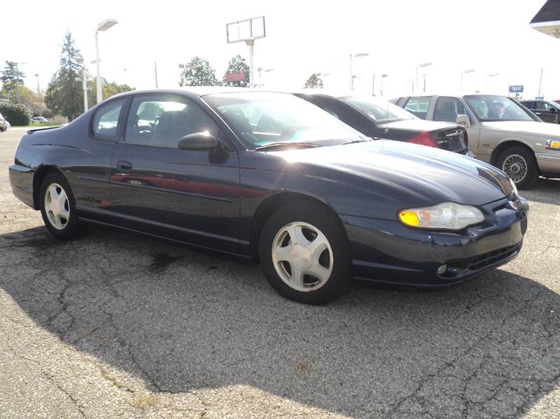 2001 Chevrolet Monte Carlo for sale at T.Y. PICK A RIDE CO. in Fairborn OH
