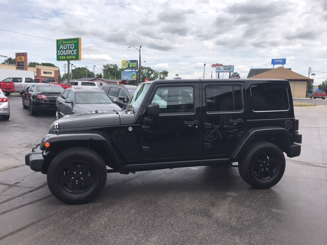 2015 Jeep Wrangler Unlimited for sale at Premier Auto Source INC in Terre Haute IN