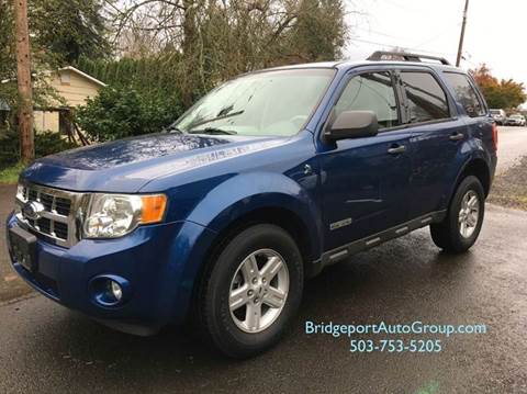 2008 Ford Escape Hybrid for sale at Bridgeport Auto Group in Portland OR