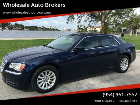 2013 Chrysler 300 for sale at Auto Resource in Hollywood FL