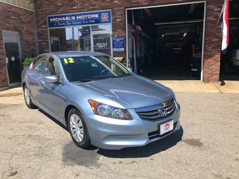2012 Honda Accord for sale at Michaels Motor Sales INC in Lawrence MA