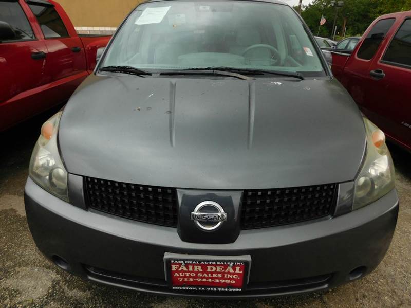 2005 Nissan Quest for sale at FAIR DEAL AUTO SALES INC in Houston TX