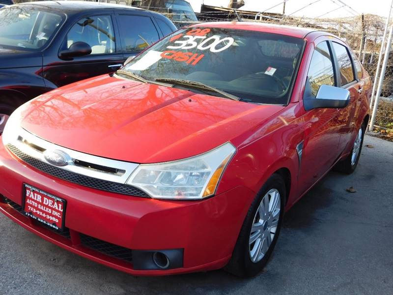 2008 Ford Focus for sale at FAIR DEAL AUTO SALES INC in Houston TX