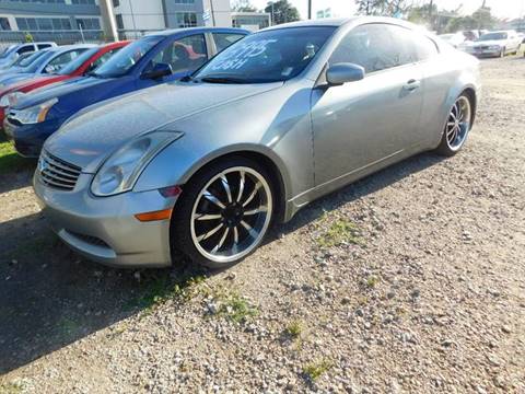 2004 Infiniti G35 for sale at FAIR DEAL AUTO SALES INC in Houston TX