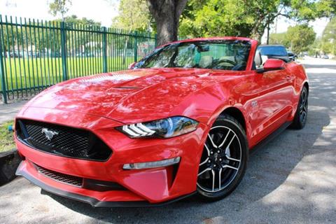2018 Ford Mustang for sale at OCEAN AUTO SALES in Miami FL