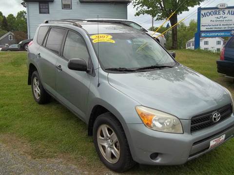 2007 Toyota RAV4 for sale at Moore's Auto in Rutland VT