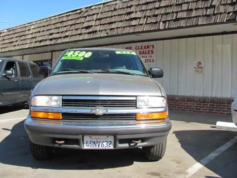 1999 Chevrolet Blazer for sale at Mr. Clean's Auto Sales in Sacramento CA