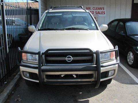 2002 Nissan Pathfinder for sale at Mr. Clean's Auto Sales in Sacramento CA