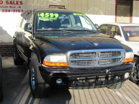2002 Dodge Durango for sale at Mr. Clean's Auto Sales in Sacramento CA