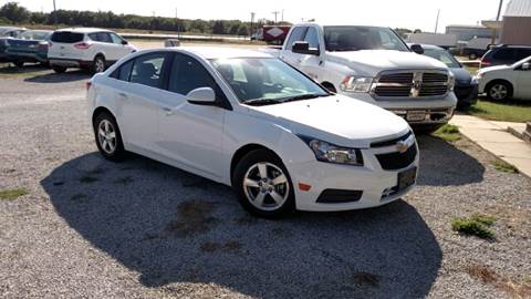 2014 Chevrolet Cruze for sale at Halstead Motors LLC in Halstead KS