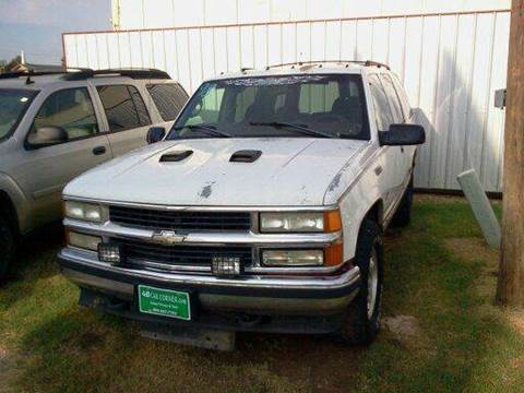 1998 Chevrolet Tahoe for sale at 4 B CAR CORNER in Anadarko OK