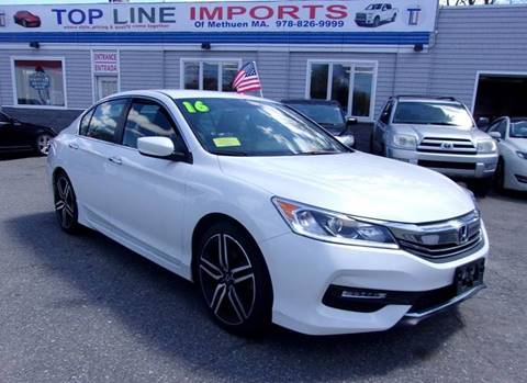 2016 Honda Accord Sport 4dr Sedan CVT In Haverhill MA - Top Line Import