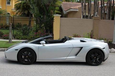 2008 Lamborghini Gallardo for sale at Elite Auto Brokers in Oakland Park FL