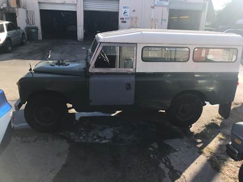 1967 Land Rover Range Rover for sale at Elite Auto Brokers in Oakland Park FL