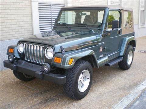 2002 Jeep Wrangler for sale at Bogie's Motors in Saint Louis MO