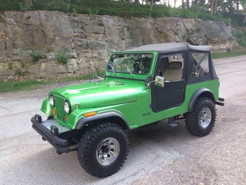 1976 Jeep CJ-7 for sale at Bogie's Motors in Saint Louis MO