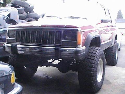 1990 Jeep Cherokee for sale at All About Cars in Marysville WA