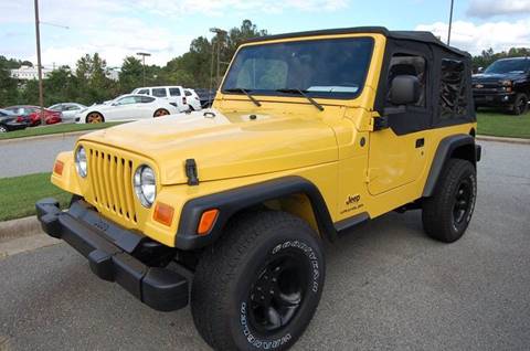2004 Jeep Wrangler for sale at Modern Motors - Thomasville INC in Thomasville NC