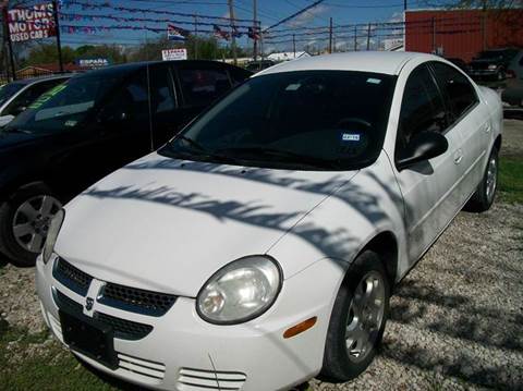 2005 Dodge Neon for sale at THOM'S MOTORS in Houston TX