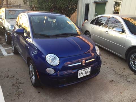 2013 FIAT 500 for sale at TWIN CITY MOTORS in Houston TX