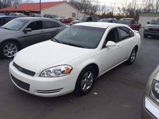 2008 Chevrolet Impala for sale at CRS Auto & Trailer Sales Inc in Clay City KY