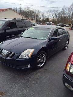 2005 Nissan Maxima for sale at CRS Auto & Trailer Sales Inc in Clay City KY