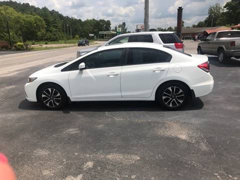 2013 Honda Civic for sale at CRS Auto & Trailer Sales Inc in Clay City KY