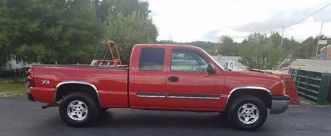 2003 Chevrolet Silverado 1500 for sale at CRS Auto & Trailer Sales Inc in Clay City KY