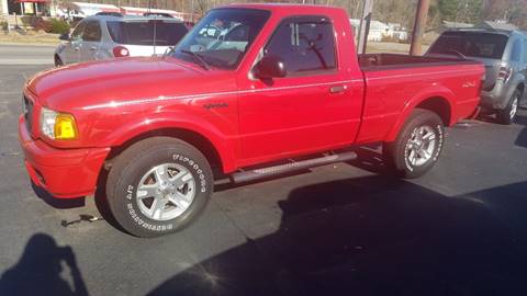 2004 Ford Ranger for sale at CRS Auto & Trailer Sales Inc in Clay City KY