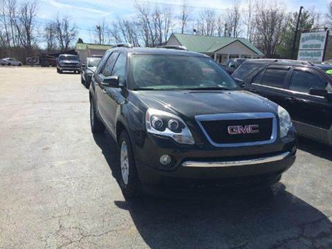 2008 GMC Acadia for sale at CRS Auto & Trailer Sales Inc in Clay City KY
