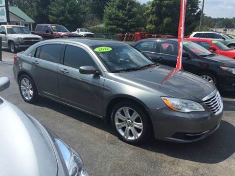 2012 Chrysler 200 for sale at CRS Auto & Trailer Sales Inc in Clay City KY